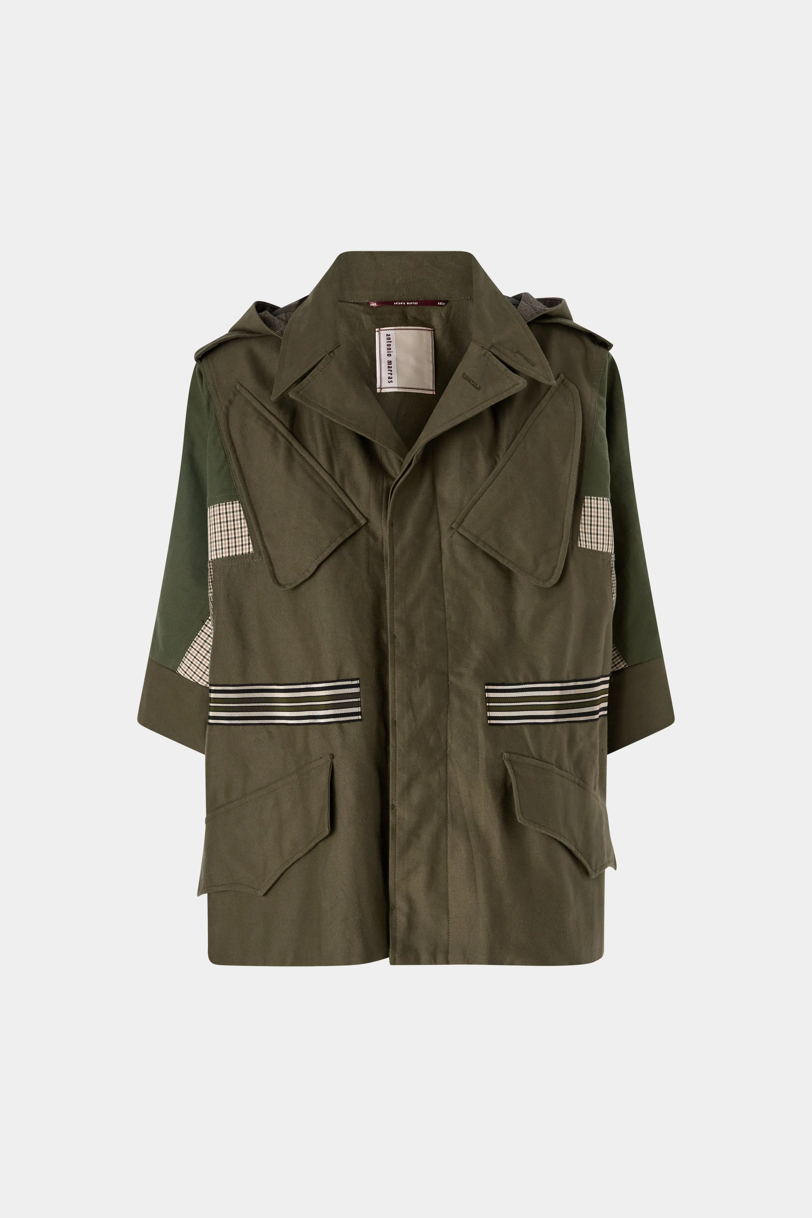 Cropped Utility Parka sold by Antonio Marras