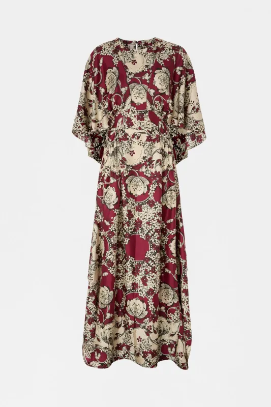 Silk Dress with Foulard Print made by Antonio Marras