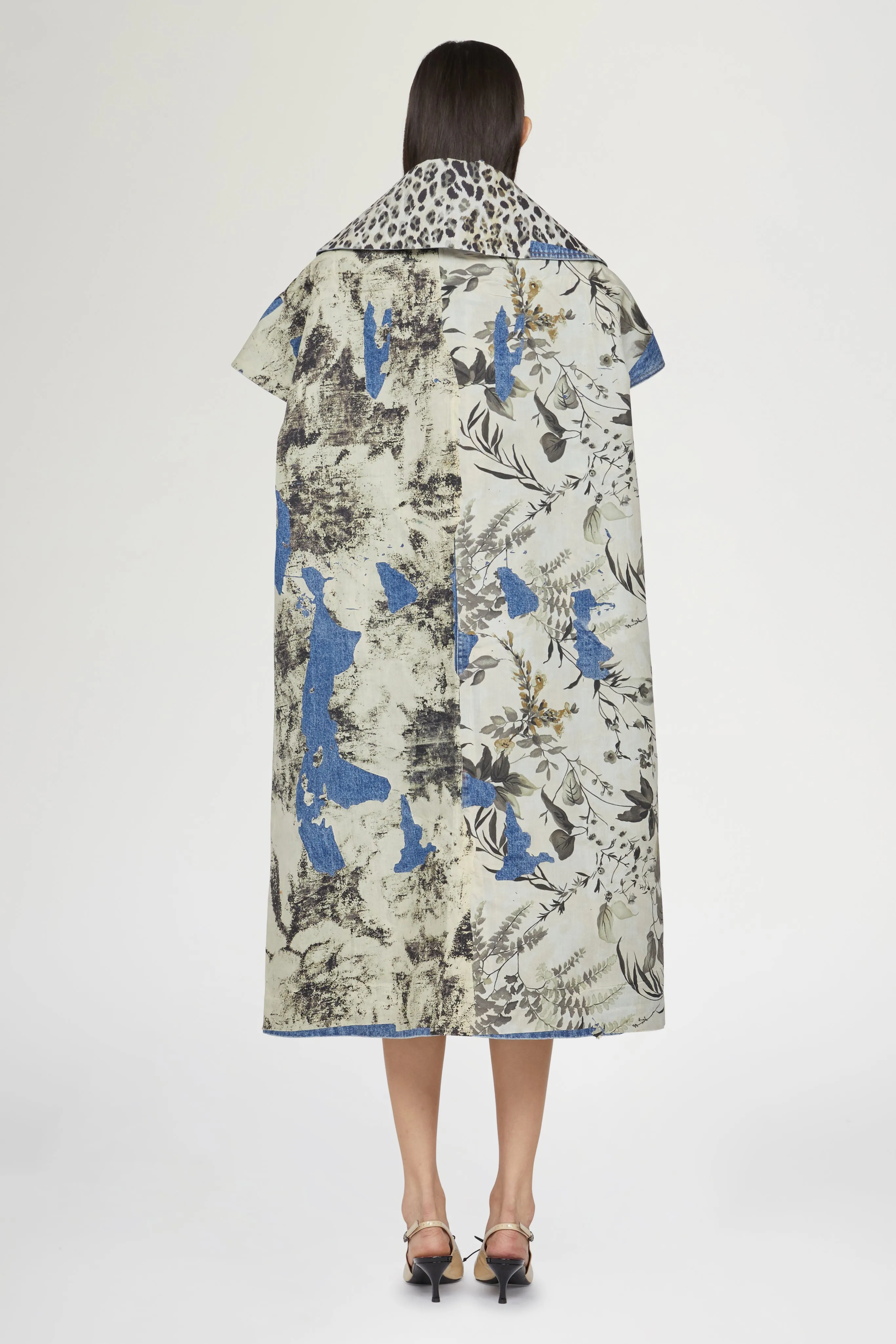 Denim Coat Tropical Print sold by Antonio Marras product image thumbnail 5