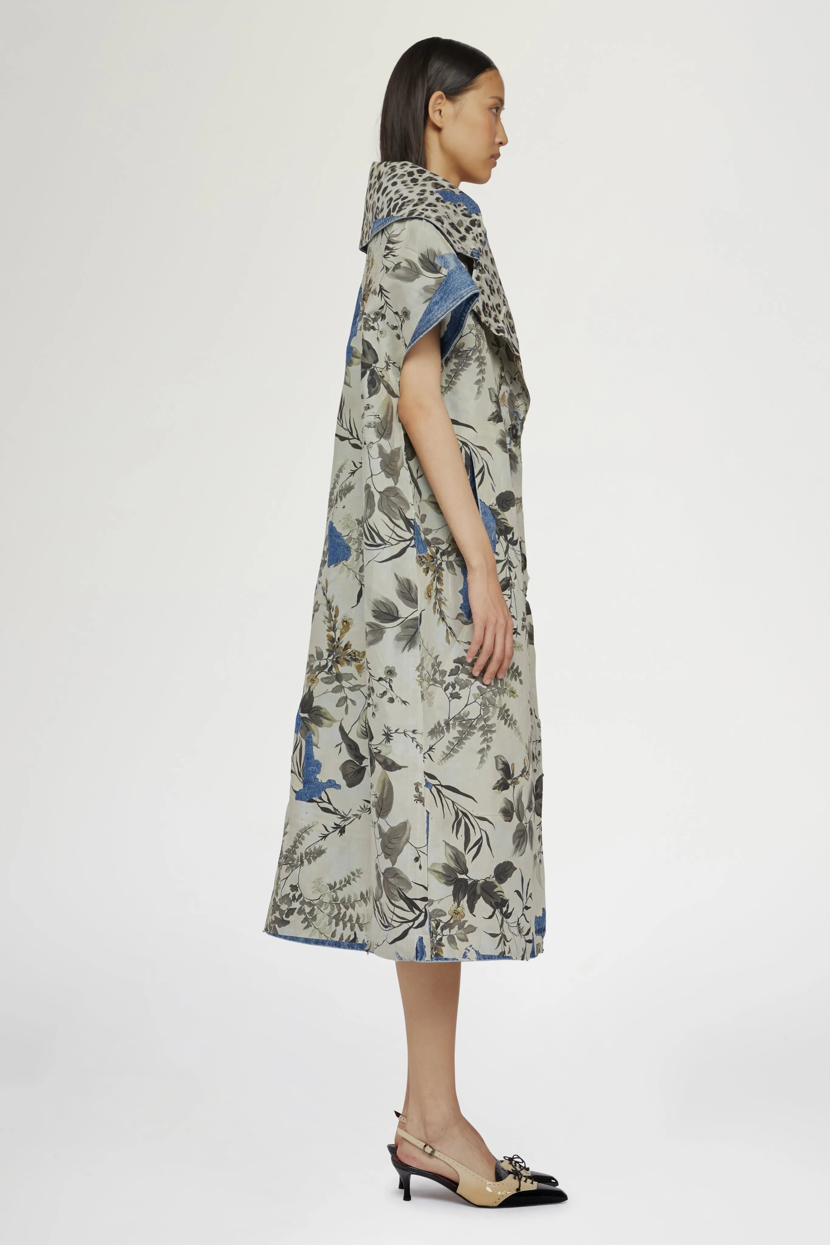 Denim Coat Tropical Print sold by Antonio Marras product image thumbnail 4