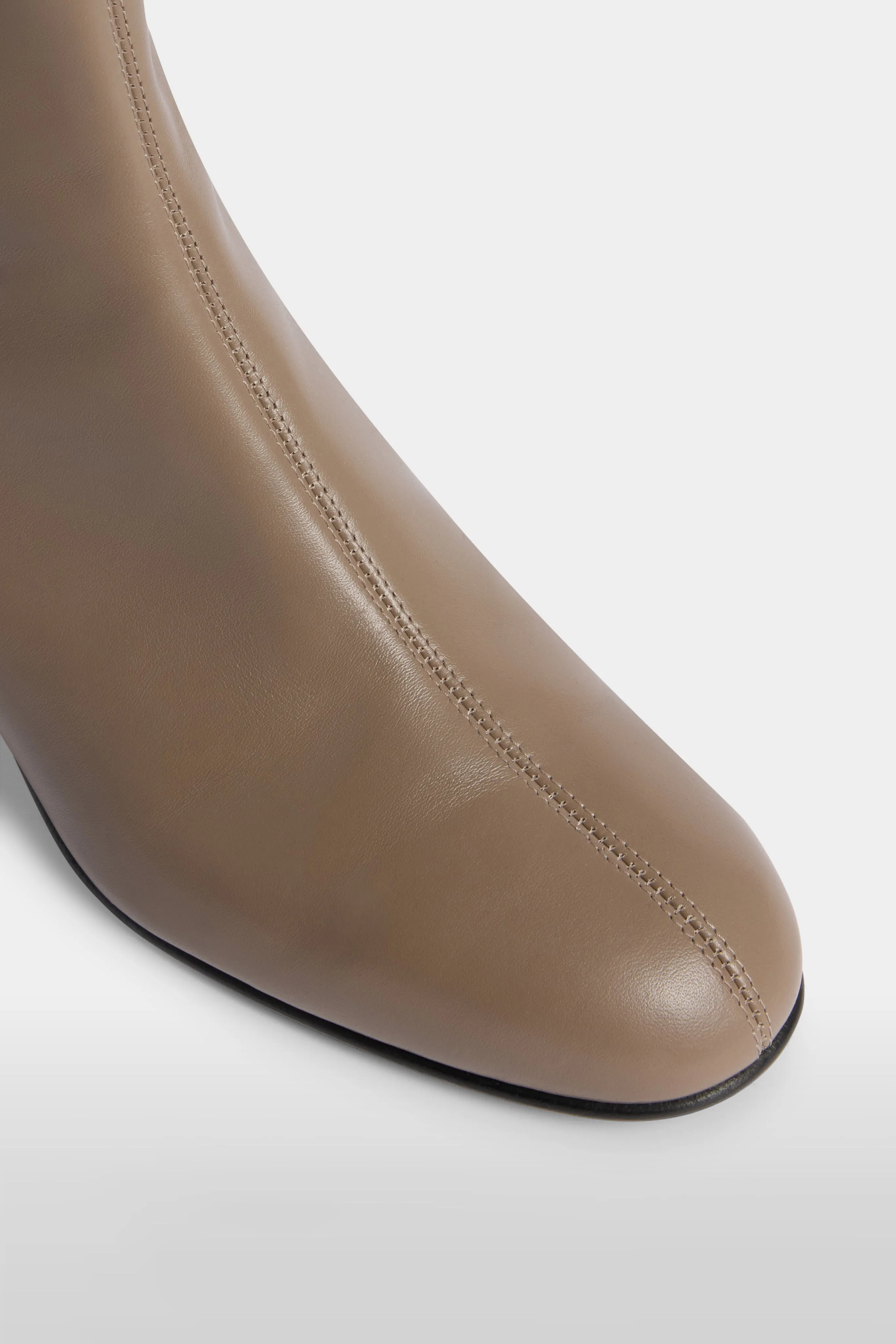 Leather Ankle Boots with Sculptural Heel sold by Antonio Marras product image thumbnail 5