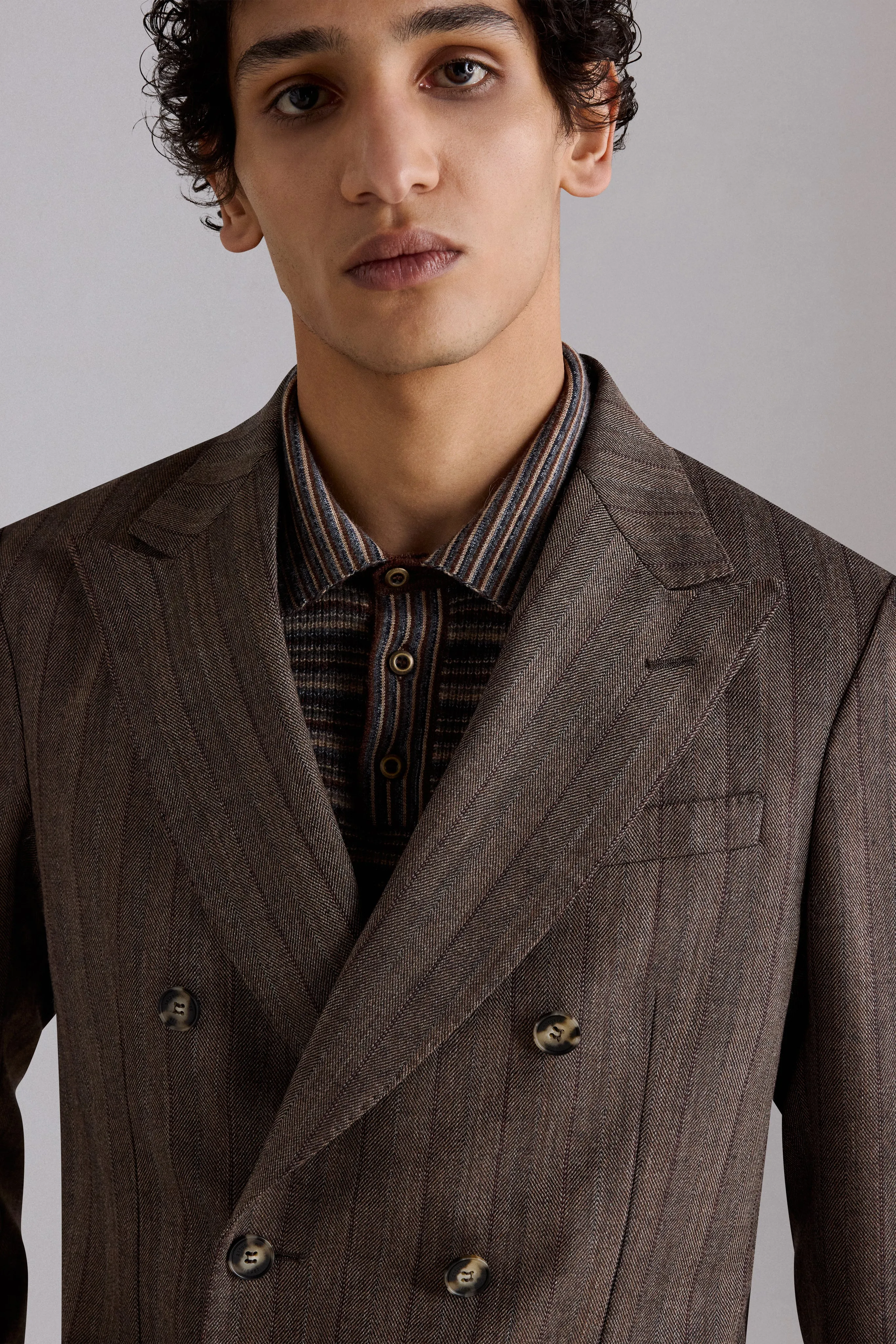 Double-Breasted Wool Jacket sold by Antonio Marras product image thumbnail 4