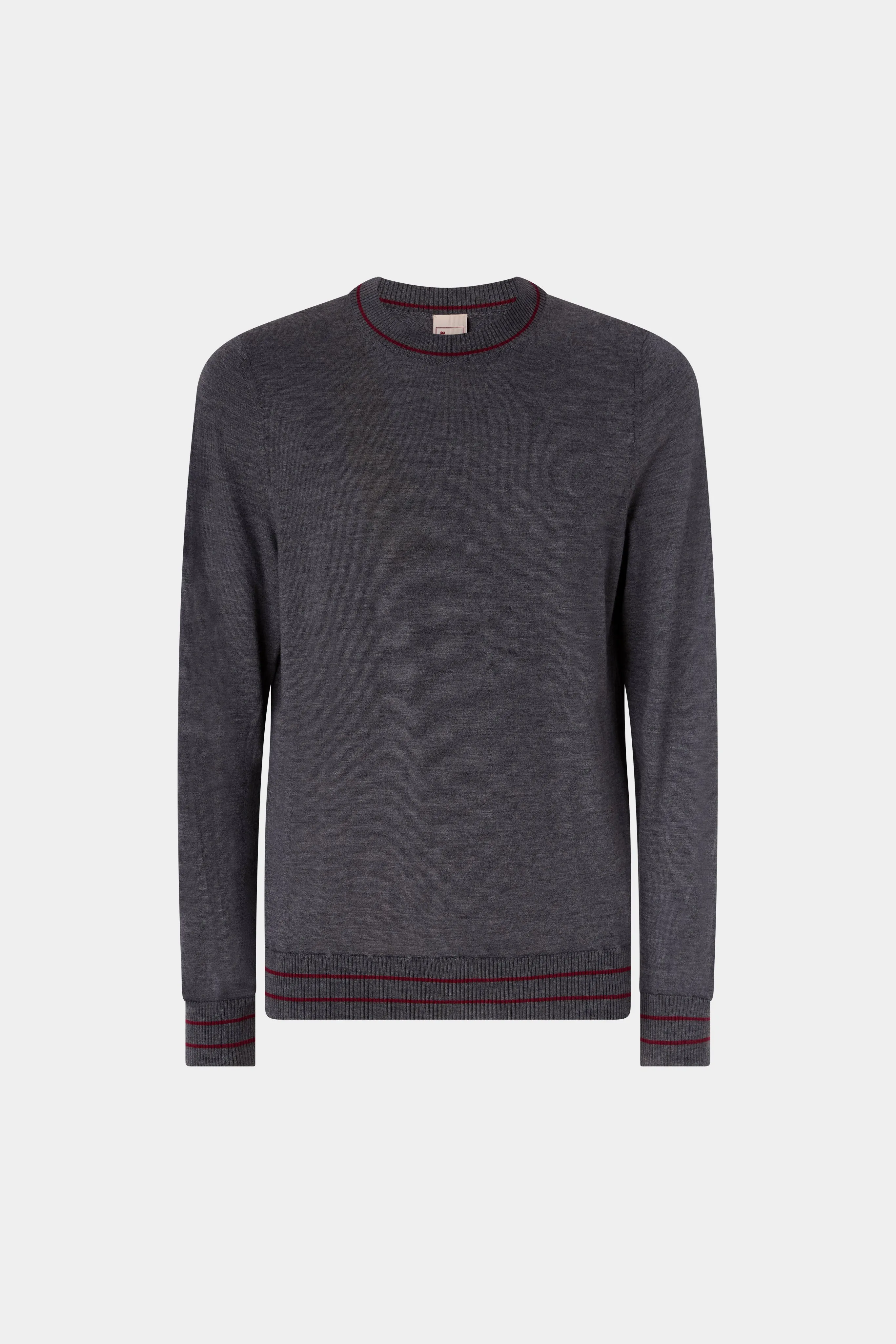 Contrast-Trim Cashmere Crew-Neck Sweater sold by Antonio Marras