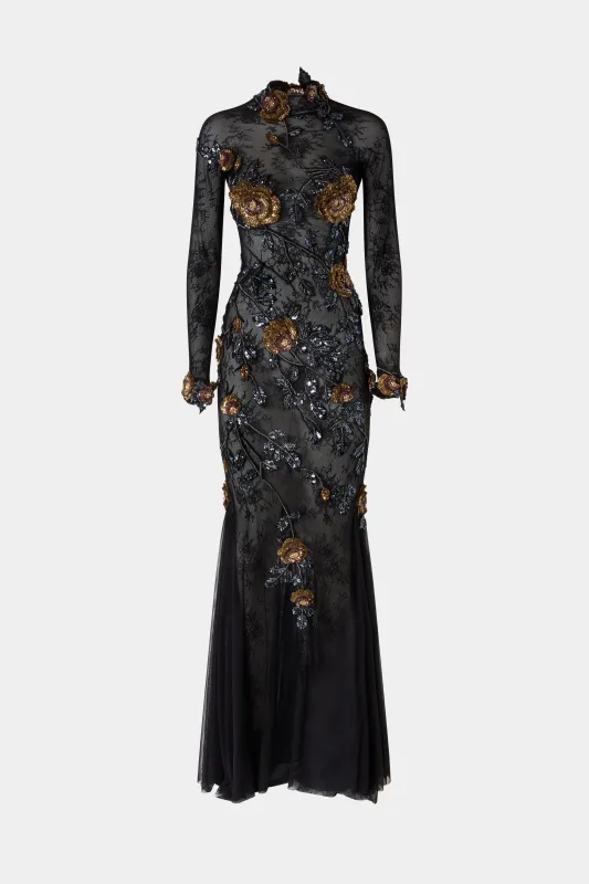 3D Rose Tulle Dress made by Antonio Marras