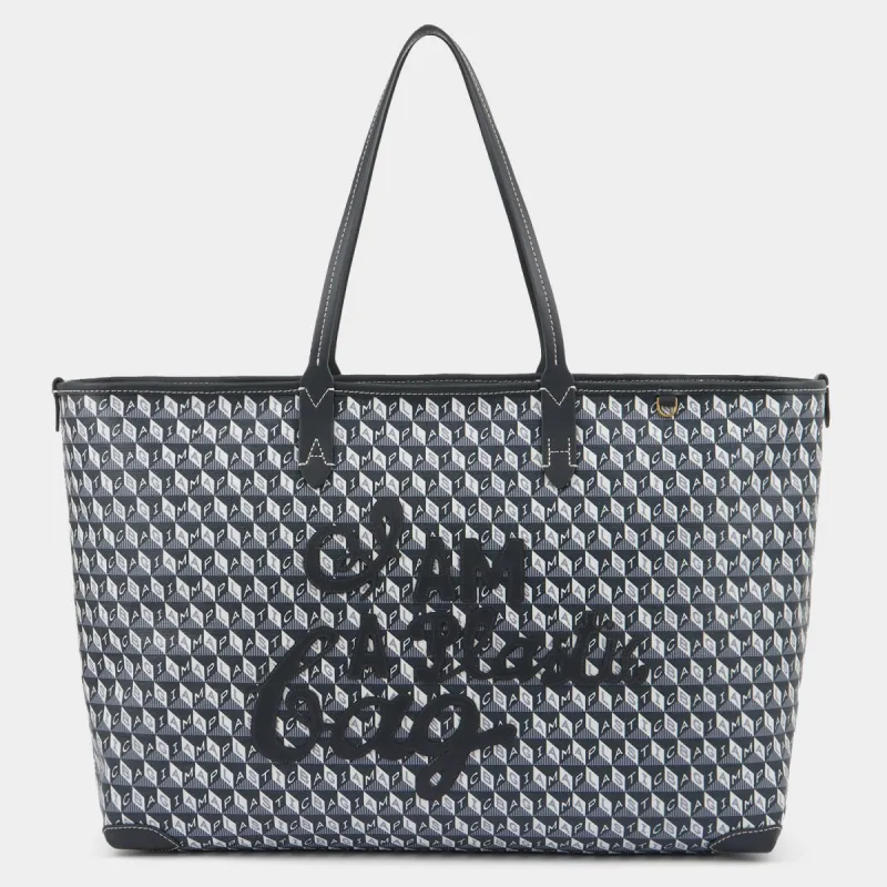 I Am A Plastic Bag Zipped Motif Tote sold by Anya Hindmarch