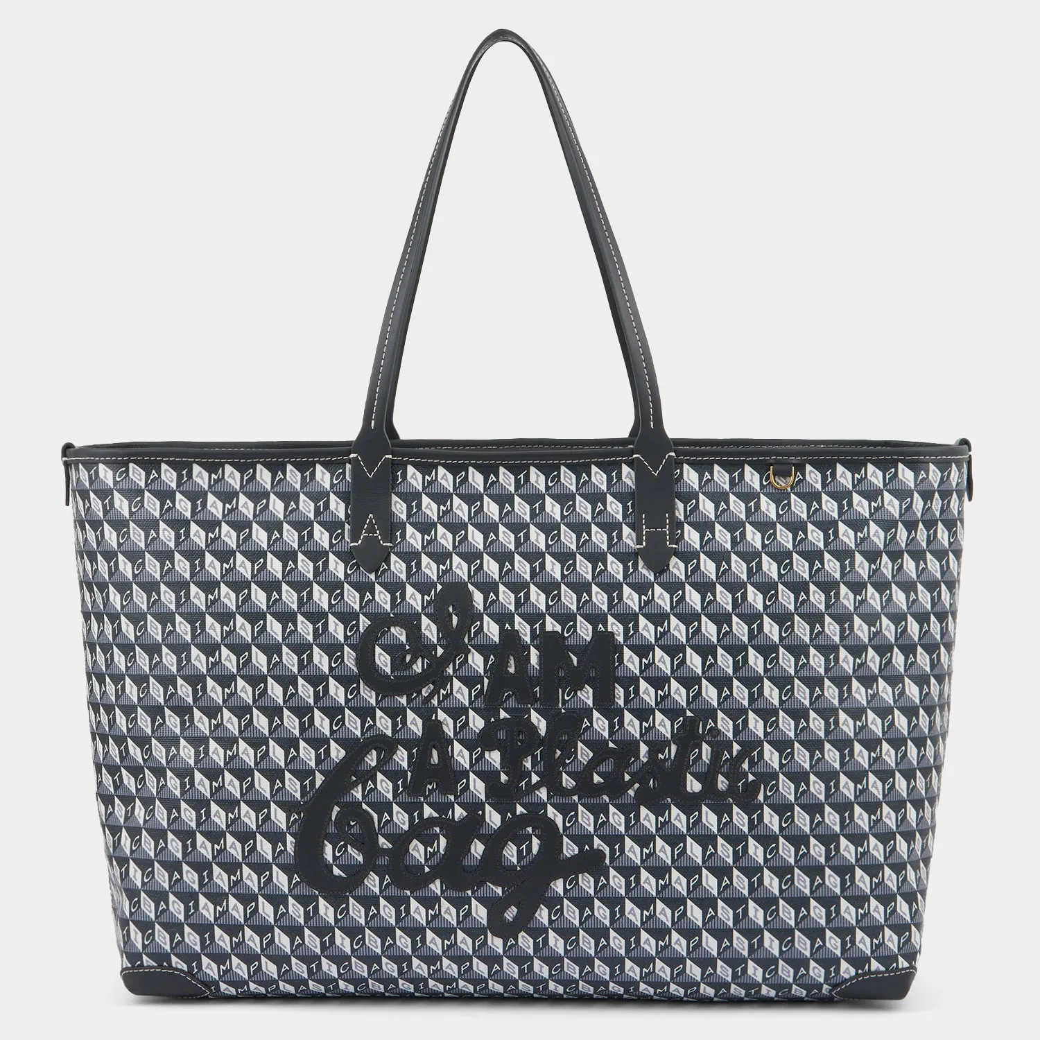 I Am A Plastic Bag Zipped Motif Tote sold by Anya Hindmarch