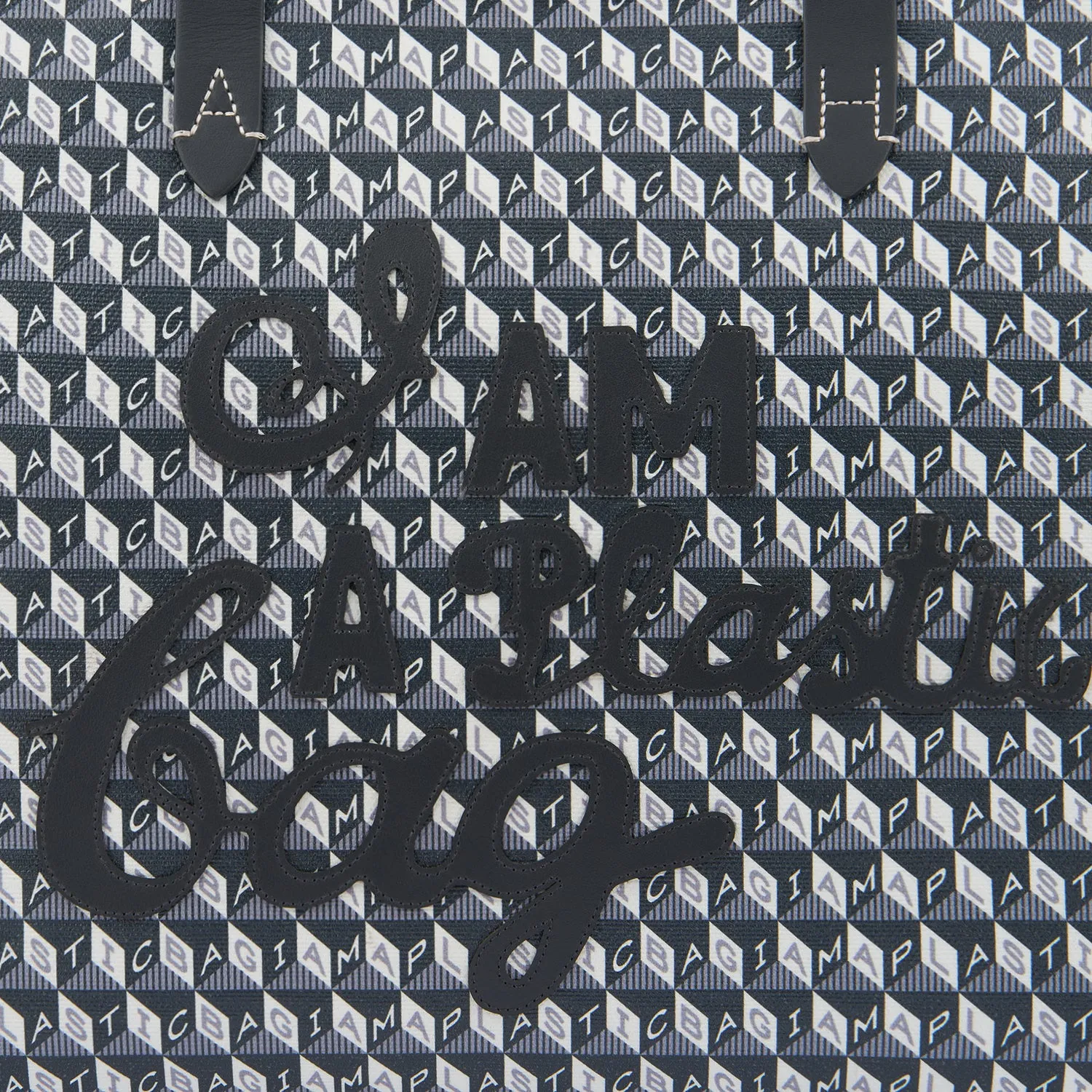 I Am A Plastic Bag Zipped Motif Tote sold by Anya Hindmarch product image thumbnail 4