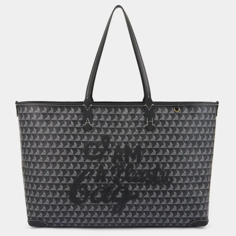 I Am A Plastic Bag Zipped Motif Tote sold by Anya Hindmarch