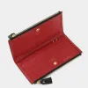 Peeping Eyes Large Double Zip Wallet sold by Anya Hindmarch