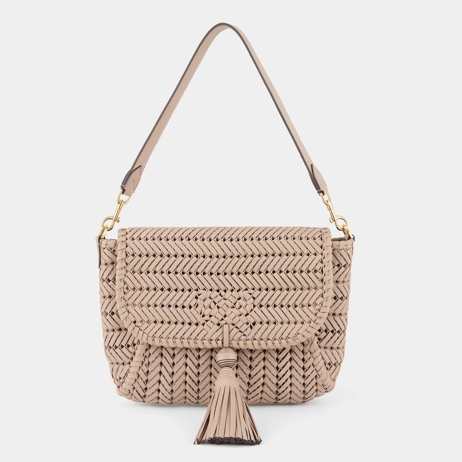 Neeson Tassel Shoulder Bag sold by Anya Hindmarch