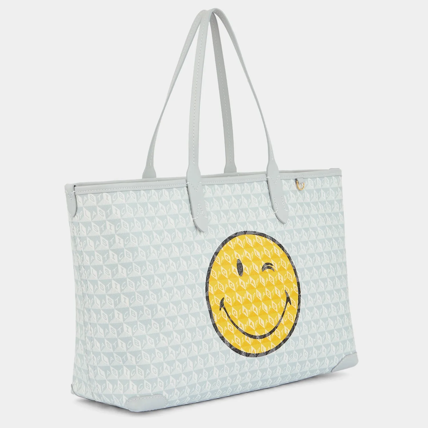 I Am A Plastic Bag Wink Zipped Tote sold by Anya Hindmarch product image thumbnail 3