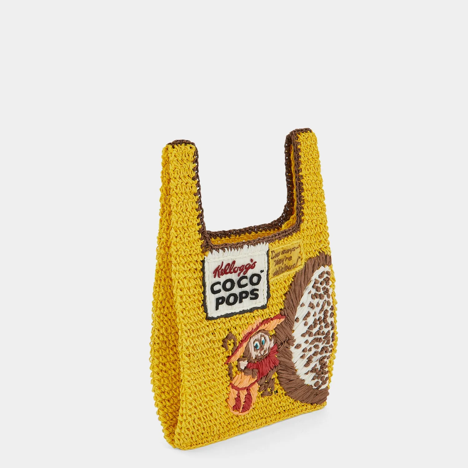 Anya Brands Coco Pops Raffia Mini Tote sold by Anya Hindmarch product image thumbnail 3
