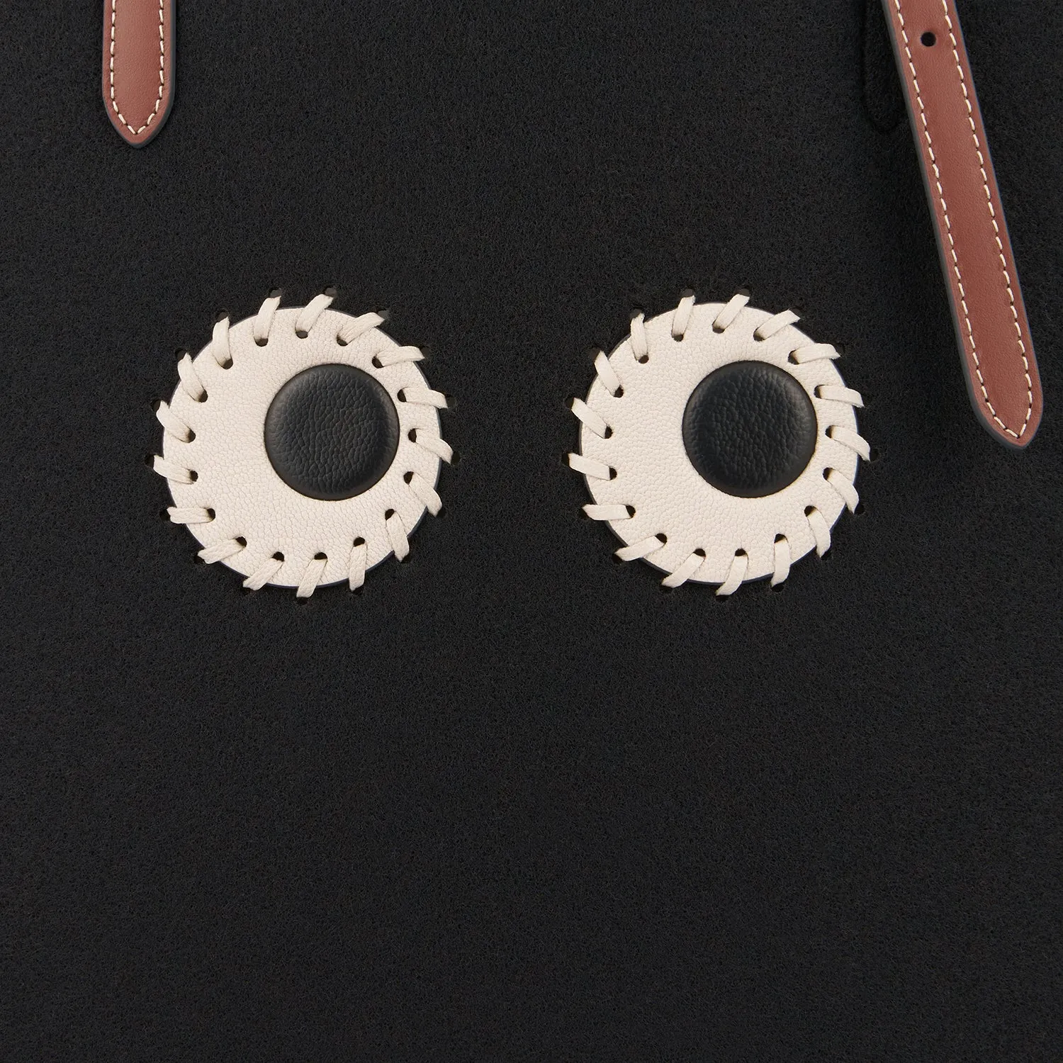 Small N/S Eyes Felt Tote sold by Anya Hindmarch product image thumbnail 4