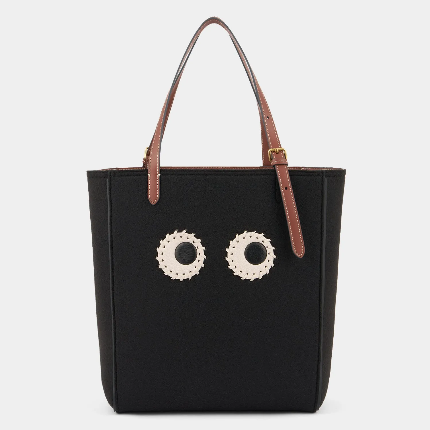 Small N/S Eyes Felt Tote sold by Anya Hindmarch