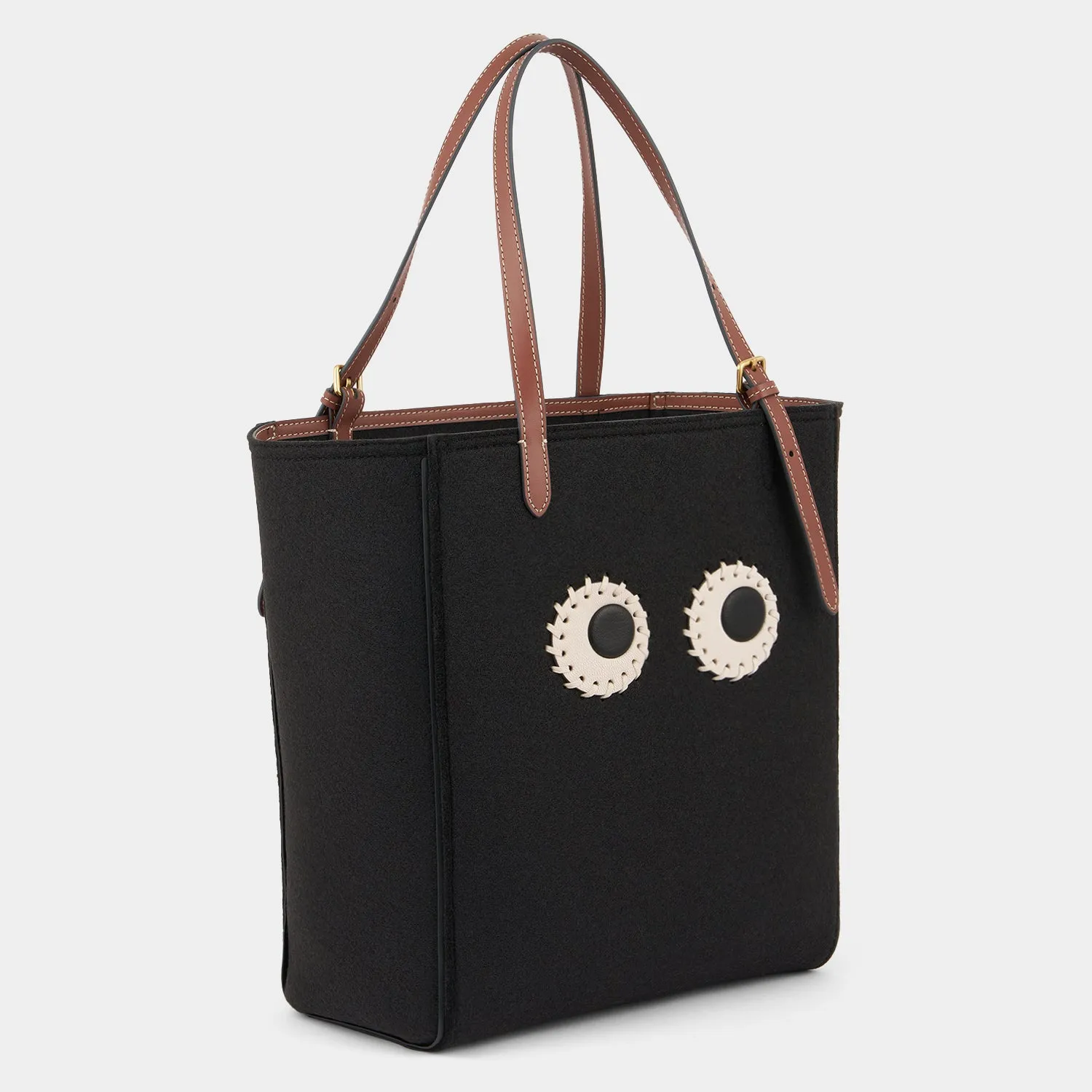 Small N/S Eyes Felt Tote sold by Anya Hindmarch product image thumbnail 2
