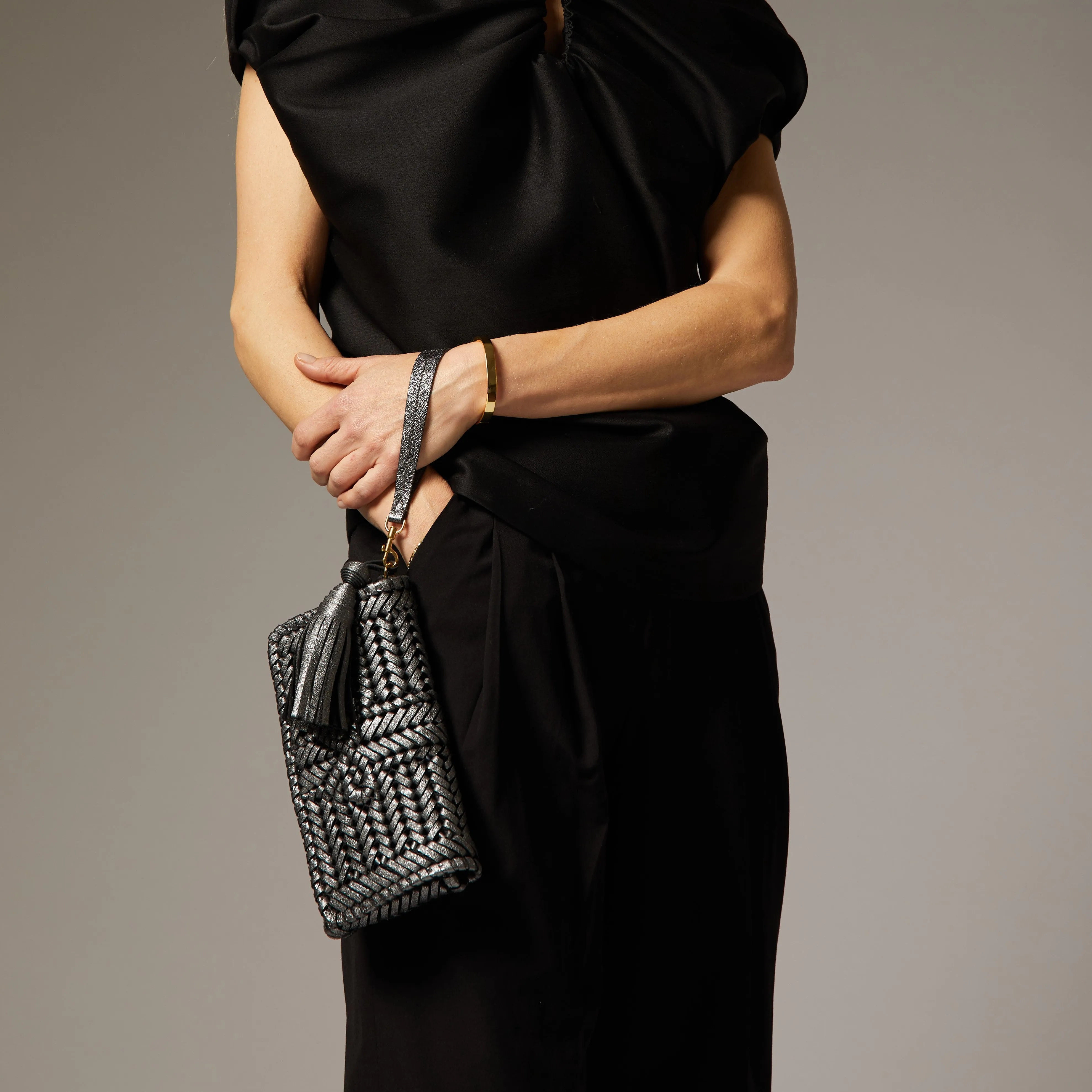 Neeson Tassel Clutch sold by Anya Hindmarch product image thumbnail 2