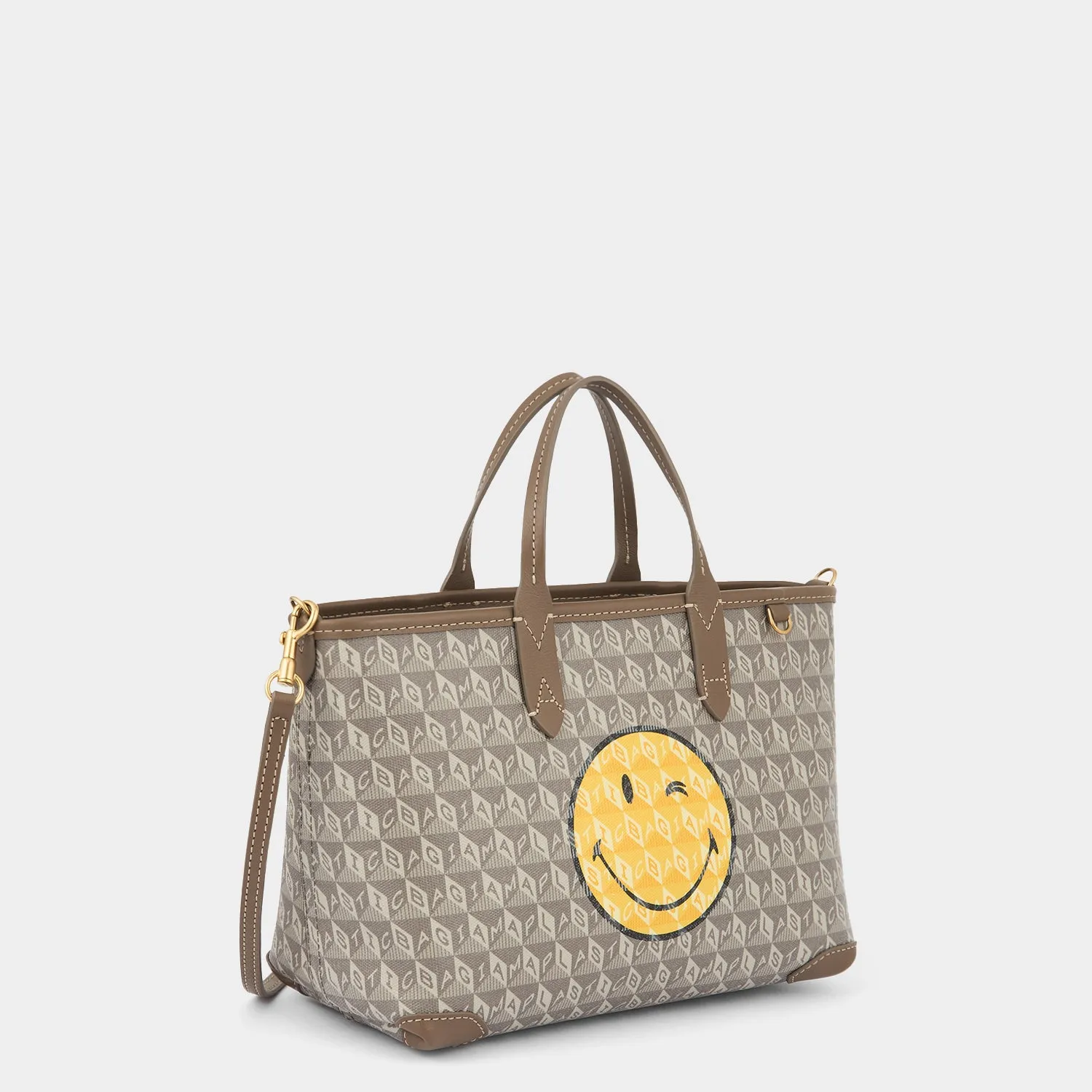 I Am A Plastic Bag XS Wink Zipped Cross-body Tote sold by Anya Hindmarch product image thumbnail 2