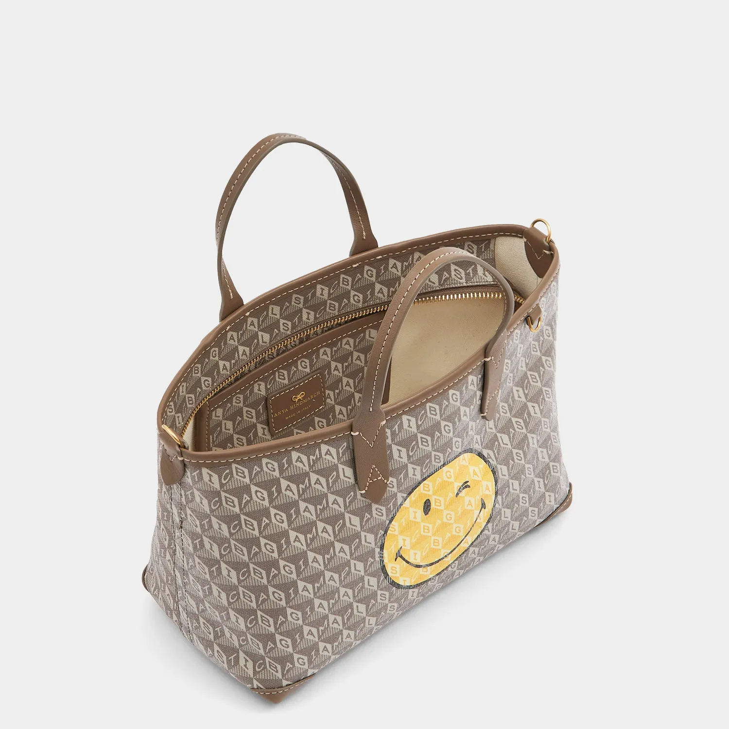 I Am A Plastic Bag XS Wink Zipped Cross-body Tote sold by Anya Hindmarch product image thumbnail 3