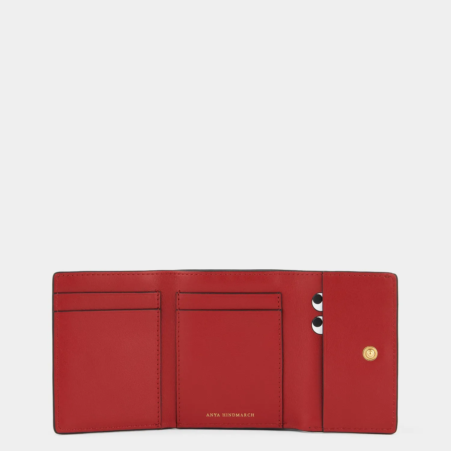 Peeping Eyes Mini Trifold Zip Wallet sold by Anya Hindmarch product image thumbnail 4