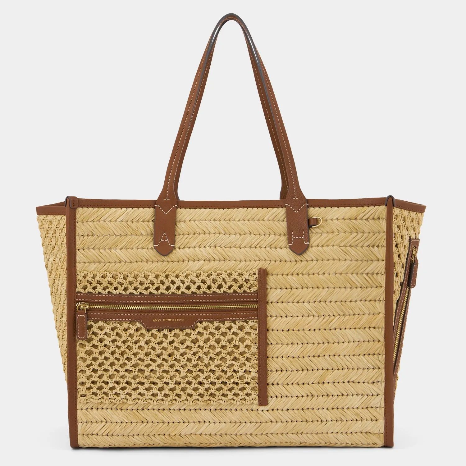 Raffia Pocket Tote sold by Anya Hindmarch