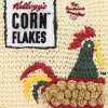 Anya Brands Corn Flakes Raffia Mini Tote sold by Anya Hindmarch