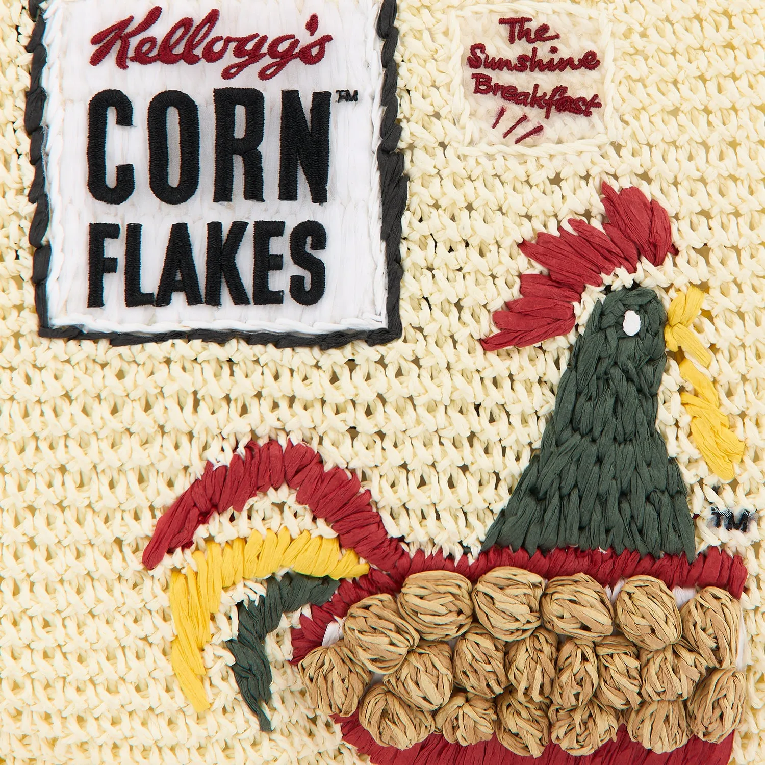 Anya Brands Corn Flakes Raffia Mini Tote sold by Anya Hindmarch product image thumbnail 5