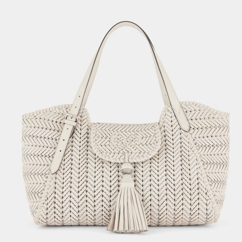 Neeson Tassel Tote sold by Anya Hindmarch