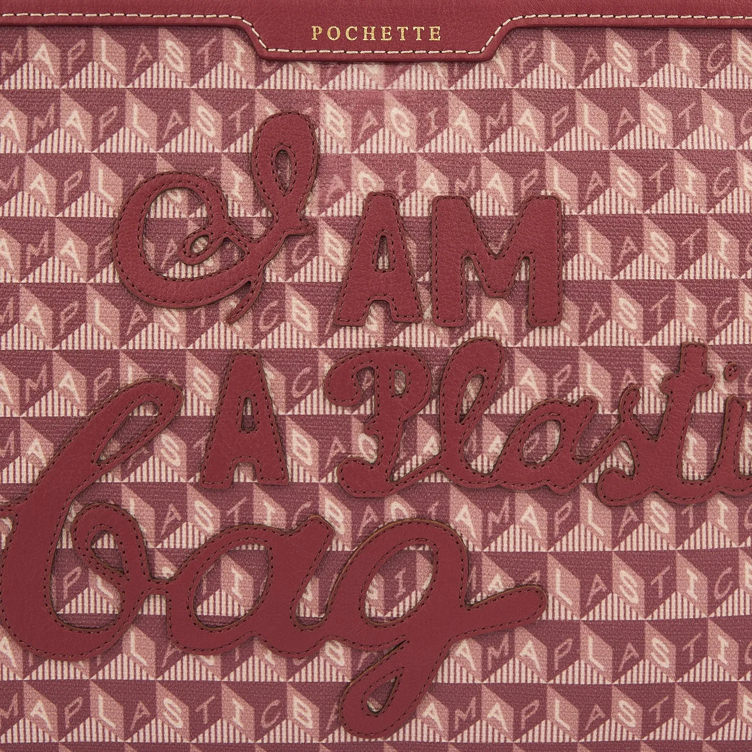I am a Plastic Bag Motif Pochette sold by Anya Hindmarch product image thumbnail 4