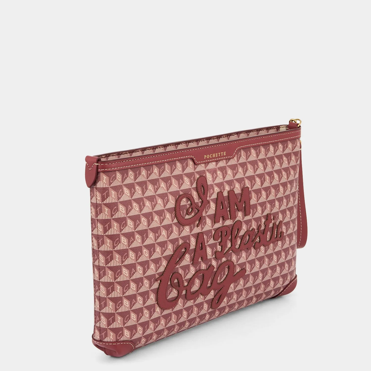 I am a Plastic Bag Motif Pochette sold by Anya Hindmarch product image thumbnail 2