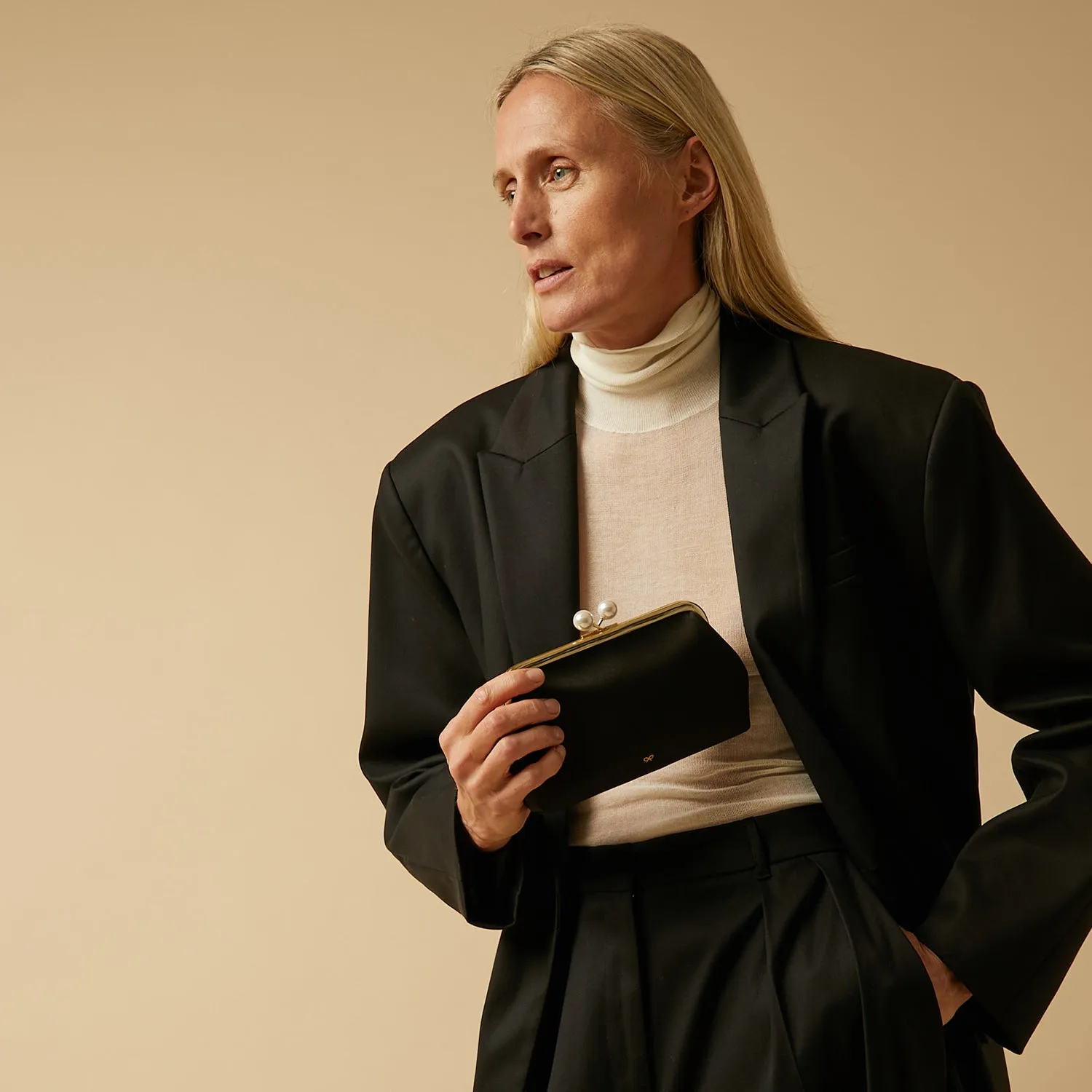 Maud Pearls Clutch sold by Anya Hindmarch product image thumbnail 3