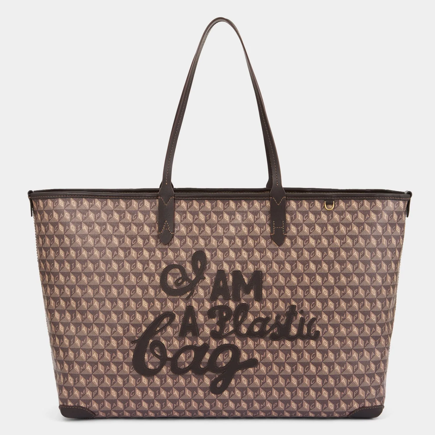 I Am A Plastic Bag Zipped Motif Tote sold by Anya Hindmarch