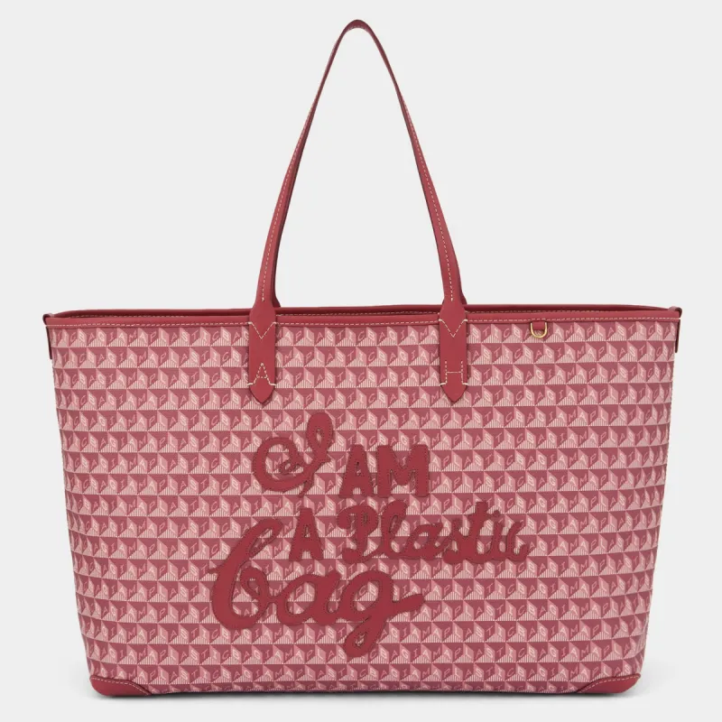 I Am A Plastic Bag Zipped Motif Tote sold by Anya Hindmarch