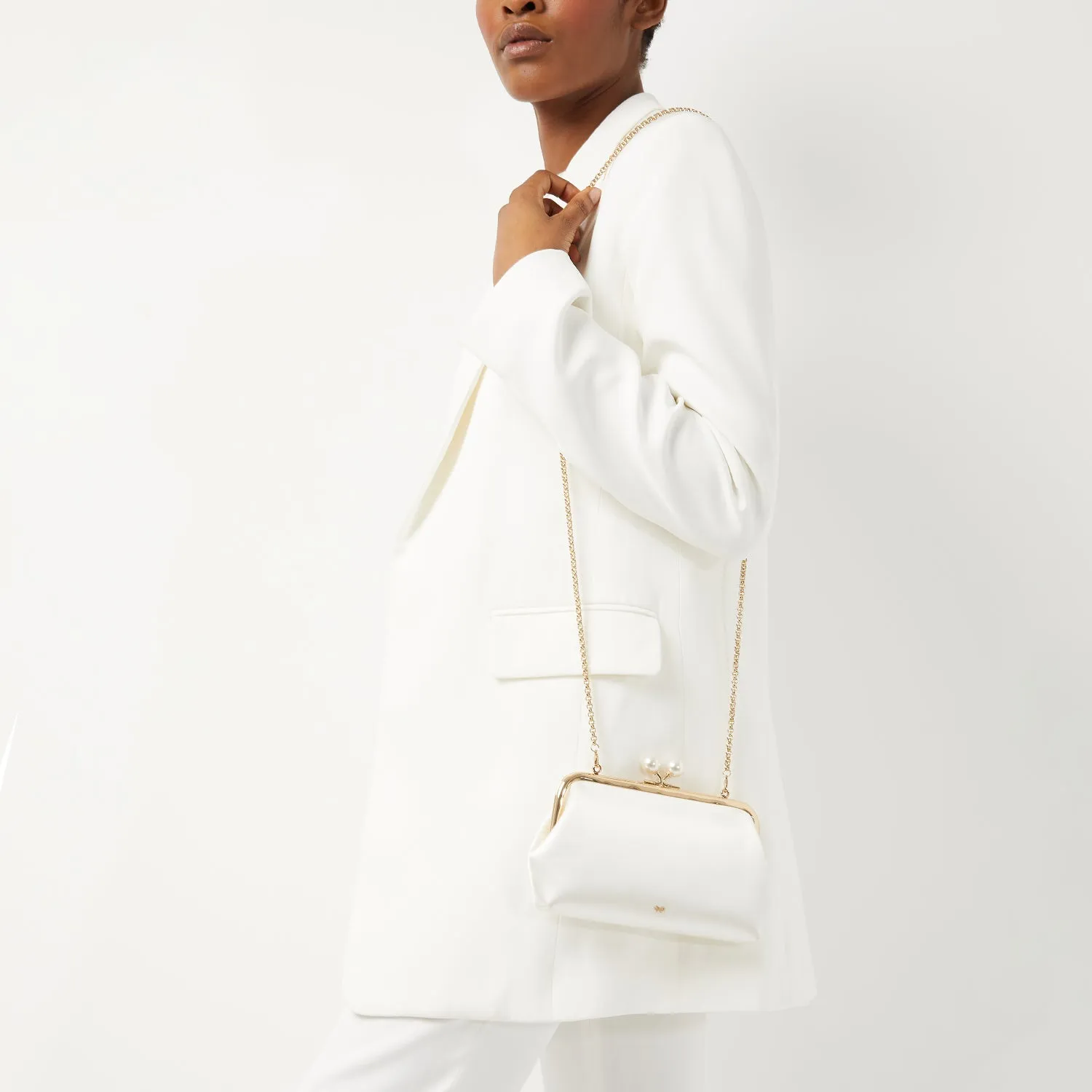 Maud Pearls Clutch sold by Anya Hindmarch product image thumbnail 2