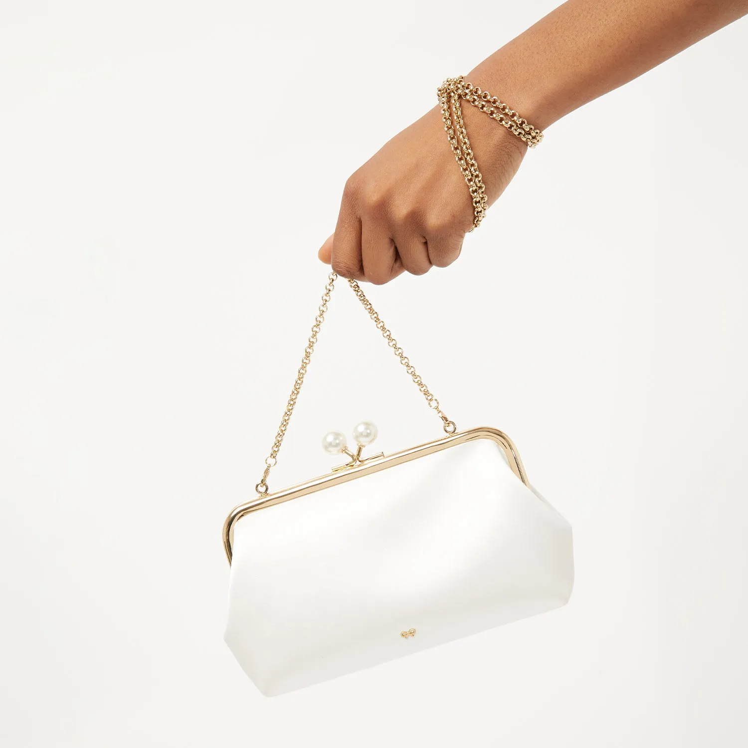 Maud Pearls Clutch sold by Anya Hindmarch product image thumbnail 4