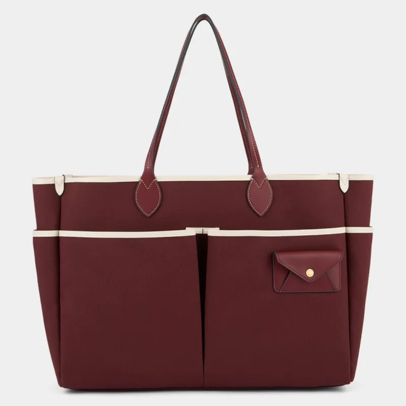 ANYA HINDMARCH 193474 トート Multi Pocket E/W Tote Mini E/W Multi Pocket Mini Cross-body Tote | Anya Hindmarch US