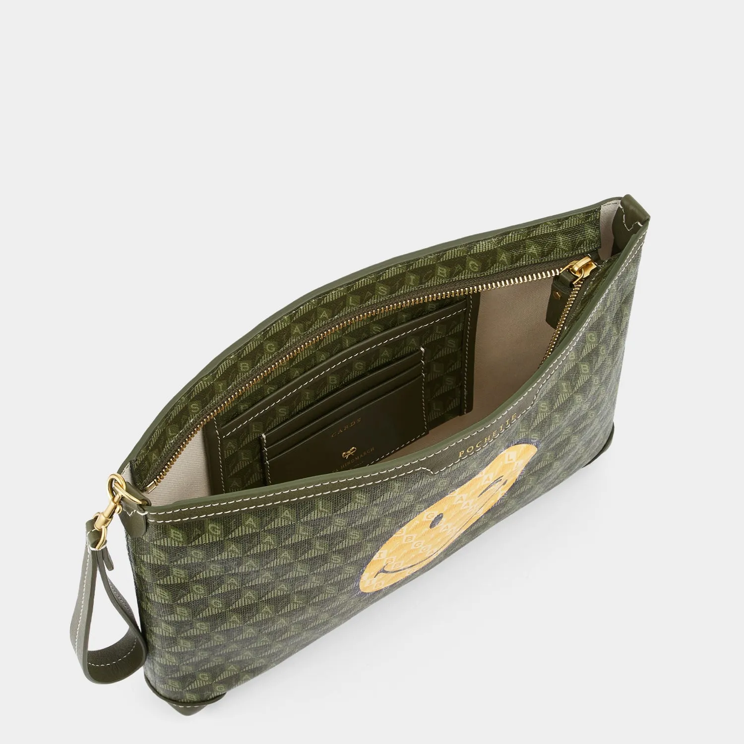 I Am A Plastic Bag Wink Pochette sold by Anya Hindmarch product image thumbnail 5