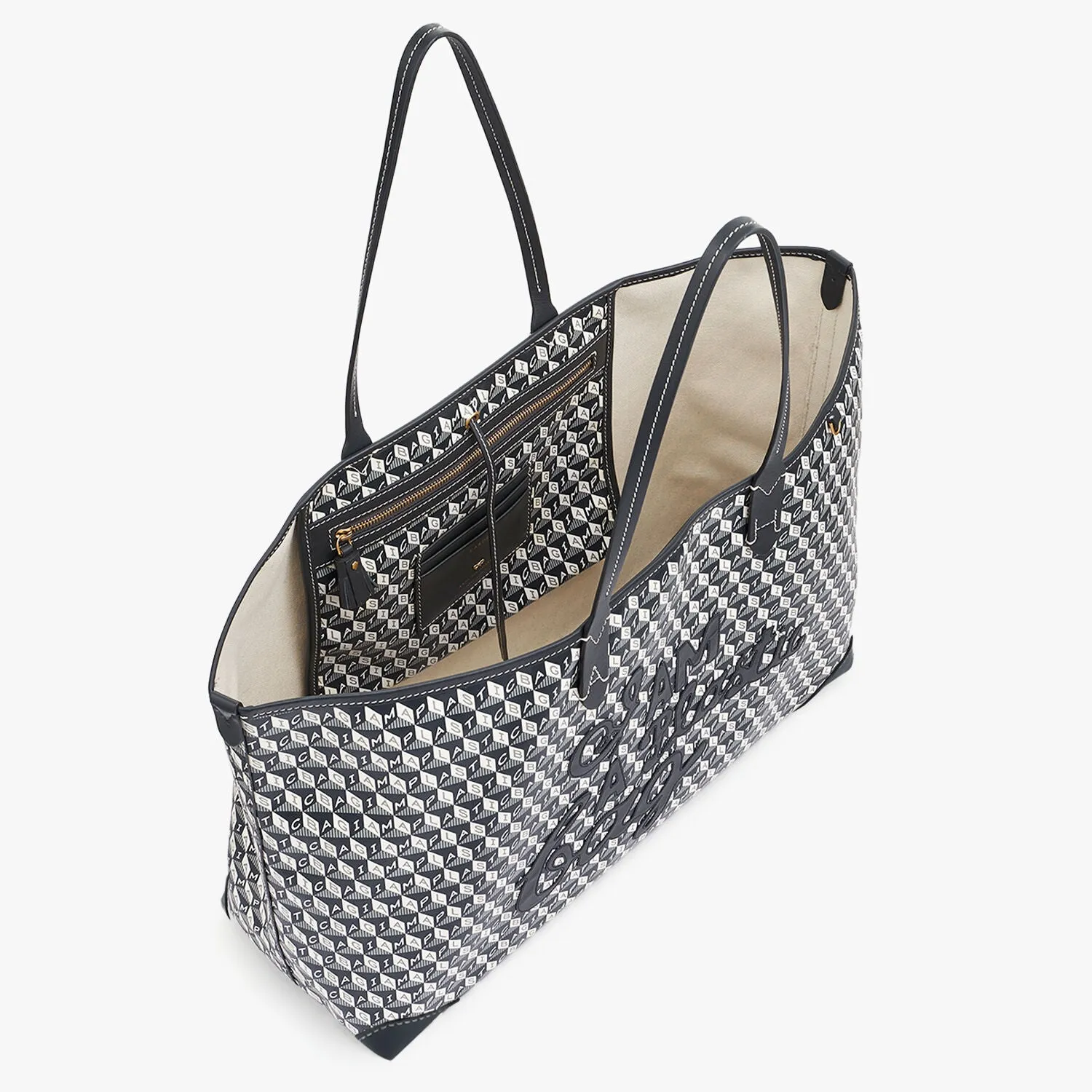 I Am A Plastic Bag Motif Tote sold by Anya Hindmarch product image thumbnail 4