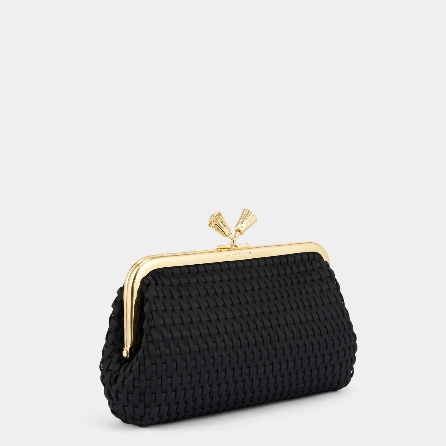 Maud Woven Tassel Clutch sold by Anya Hindmarch product image thumbnail 2