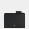 Peeping Eyes Small Double Zip Wallet sold by Anya Hindmarch