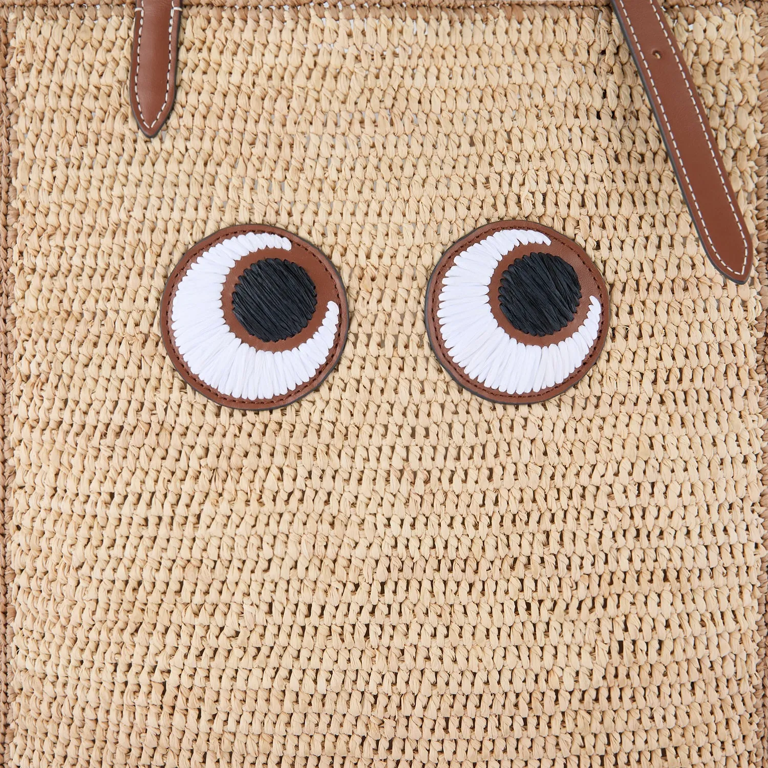 N/S Raffia Eyes Small Tote sold by Anya Hindmarch product image thumbnail 4