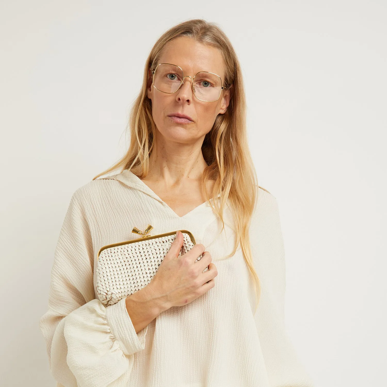 Maud Plaited Tassel Clutch sold by Anya Hindmarch product image thumbnail 2