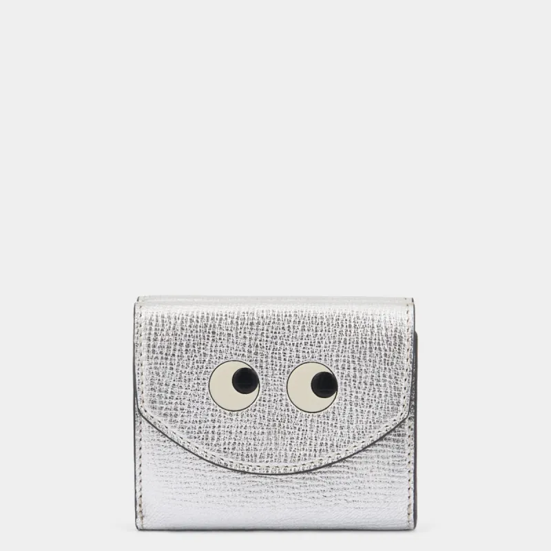 Eyes Mini Trifold Zip Wallet sold by Anya Hindmarch