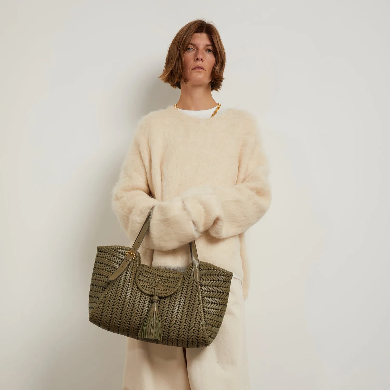 Neeson Tassel Tote sold by Anya Hindmarch product image thumbnail 2