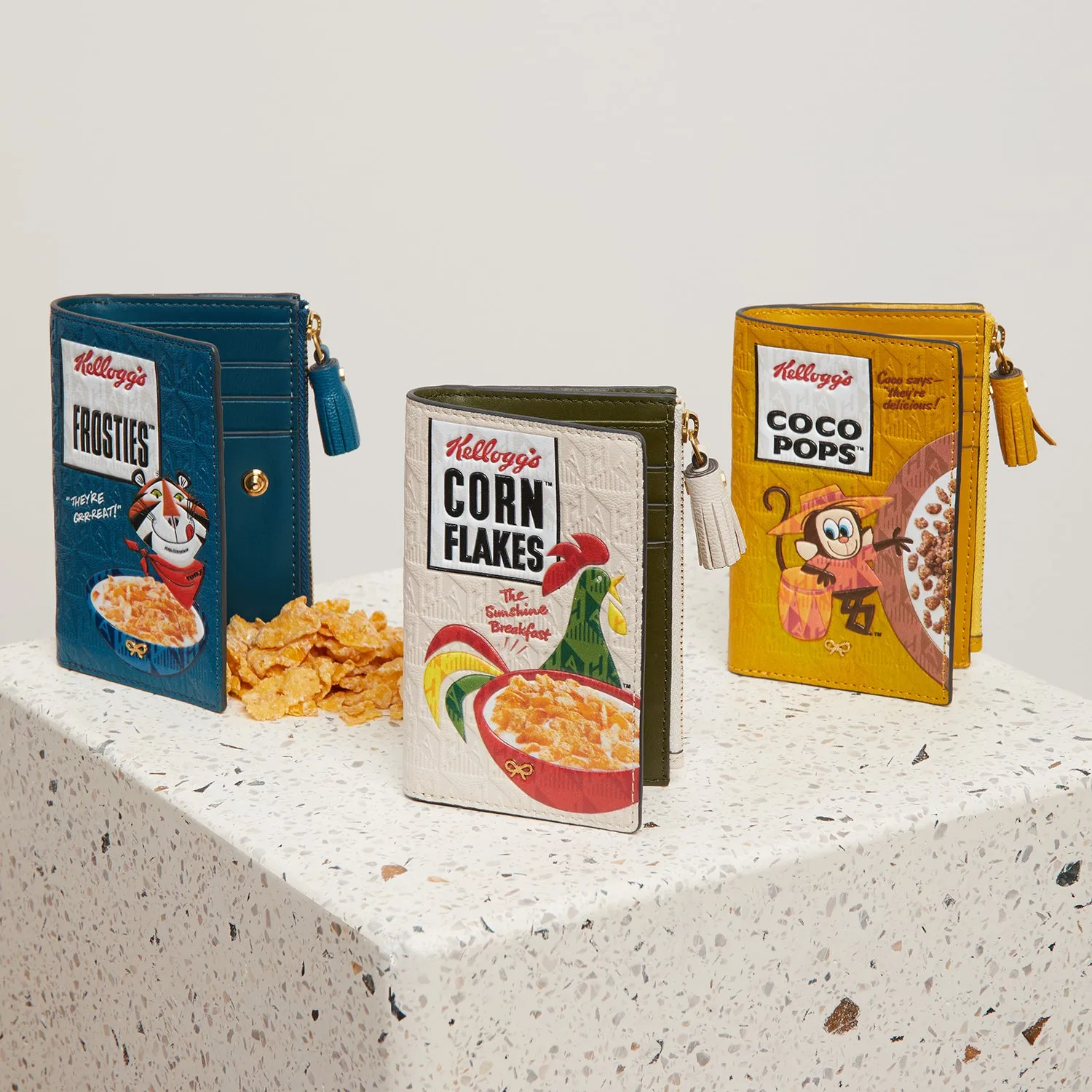 Anya Brands Corn Flakes Folding Wallet sold by Anya Hindmarch product image thumbnail 2