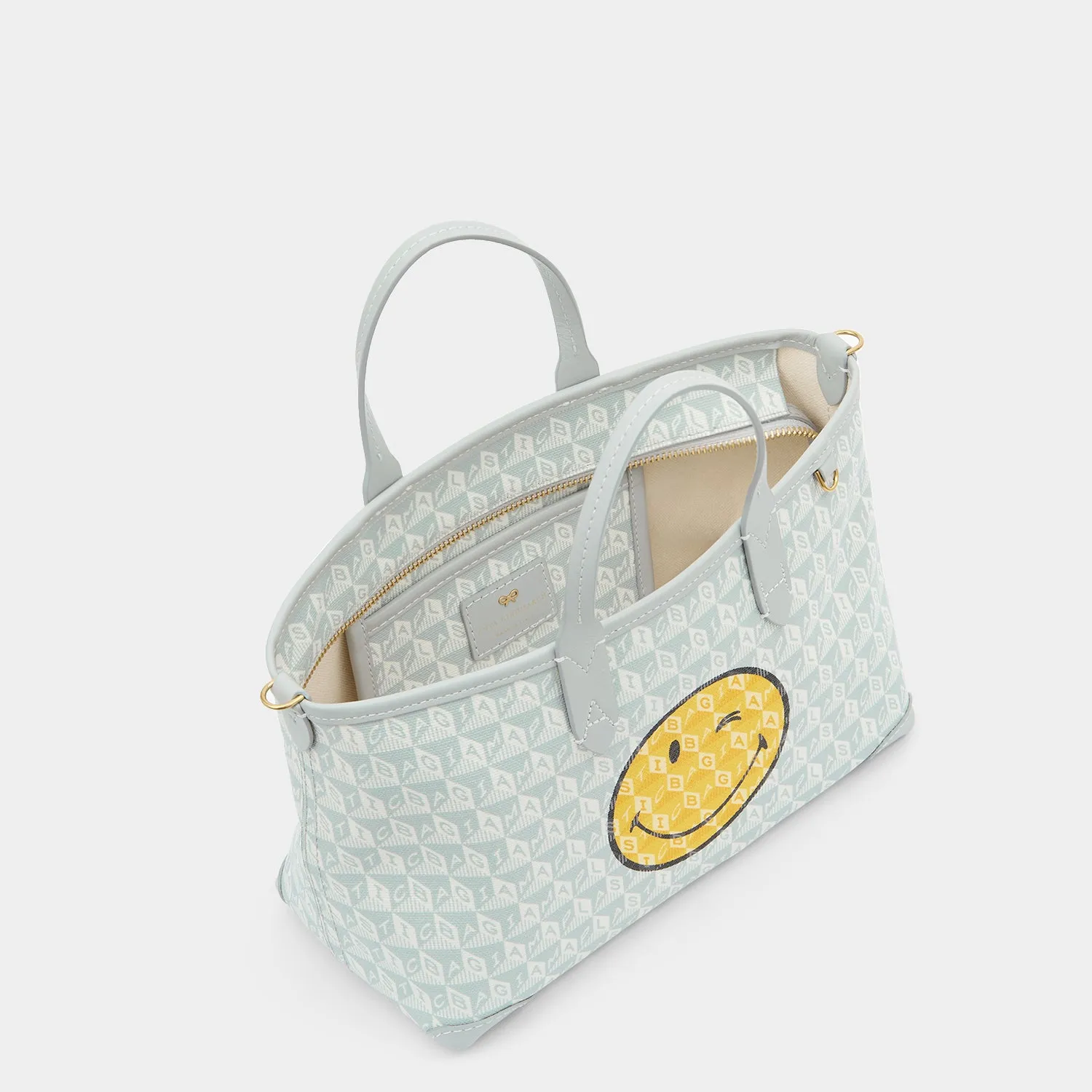 I Am A Plastic Bag XS Wink Zipped Cross-body Tote sold by Anya Hindmarch product image thumbnail 5