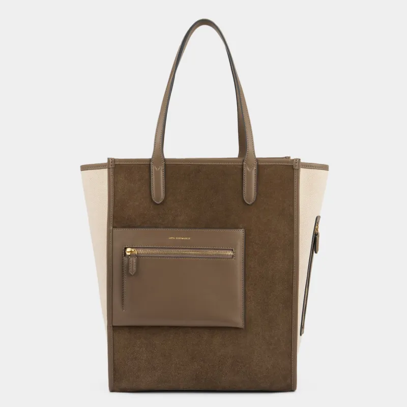 N/S Pocket Tote sold by Anya Hindmarch