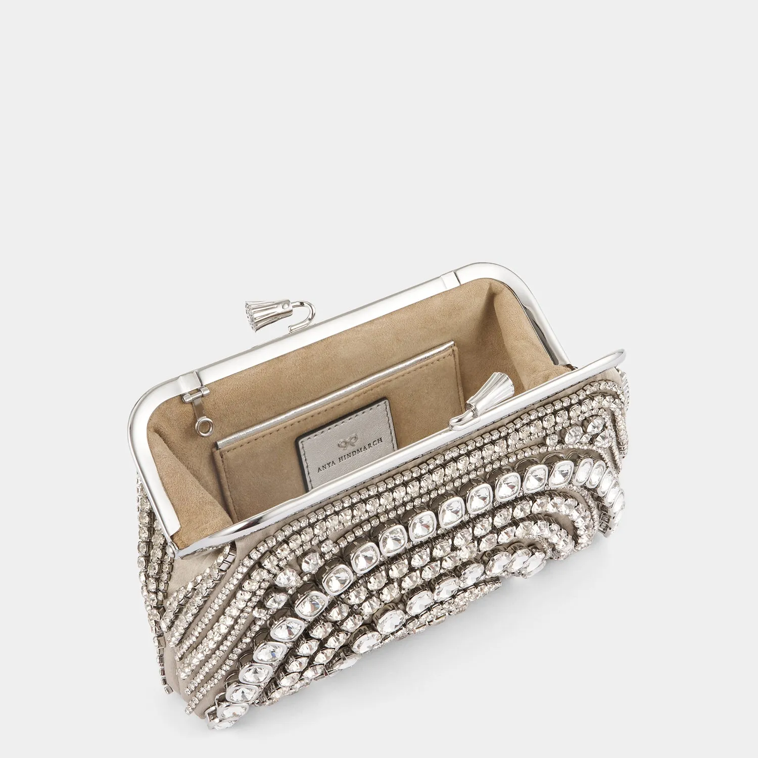 Maud Crystal Tassel Clutch sold by Anya Hindmarch product image thumbnail 5