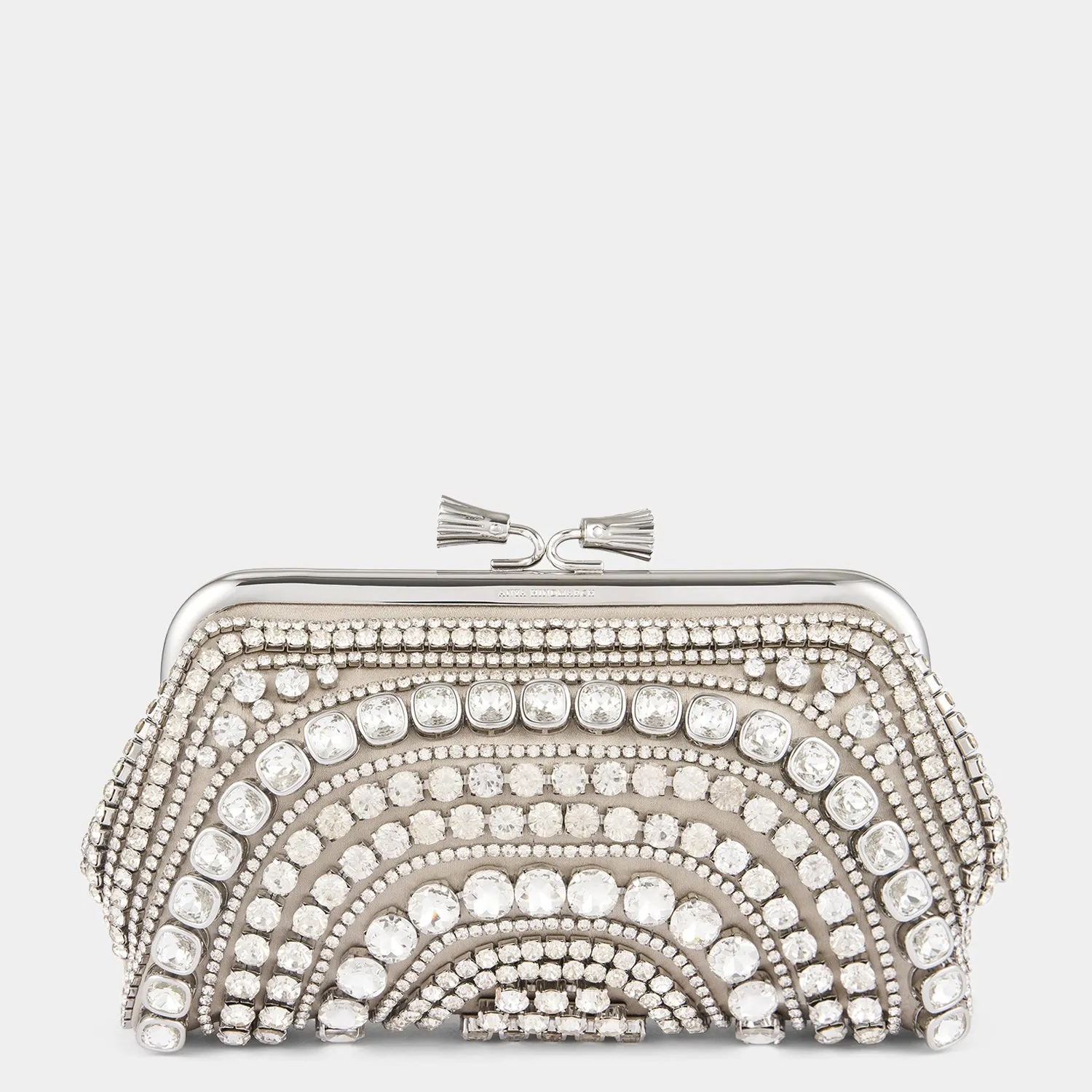 Maud Crystal Tassel Clutch sold by Anya Hindmarch