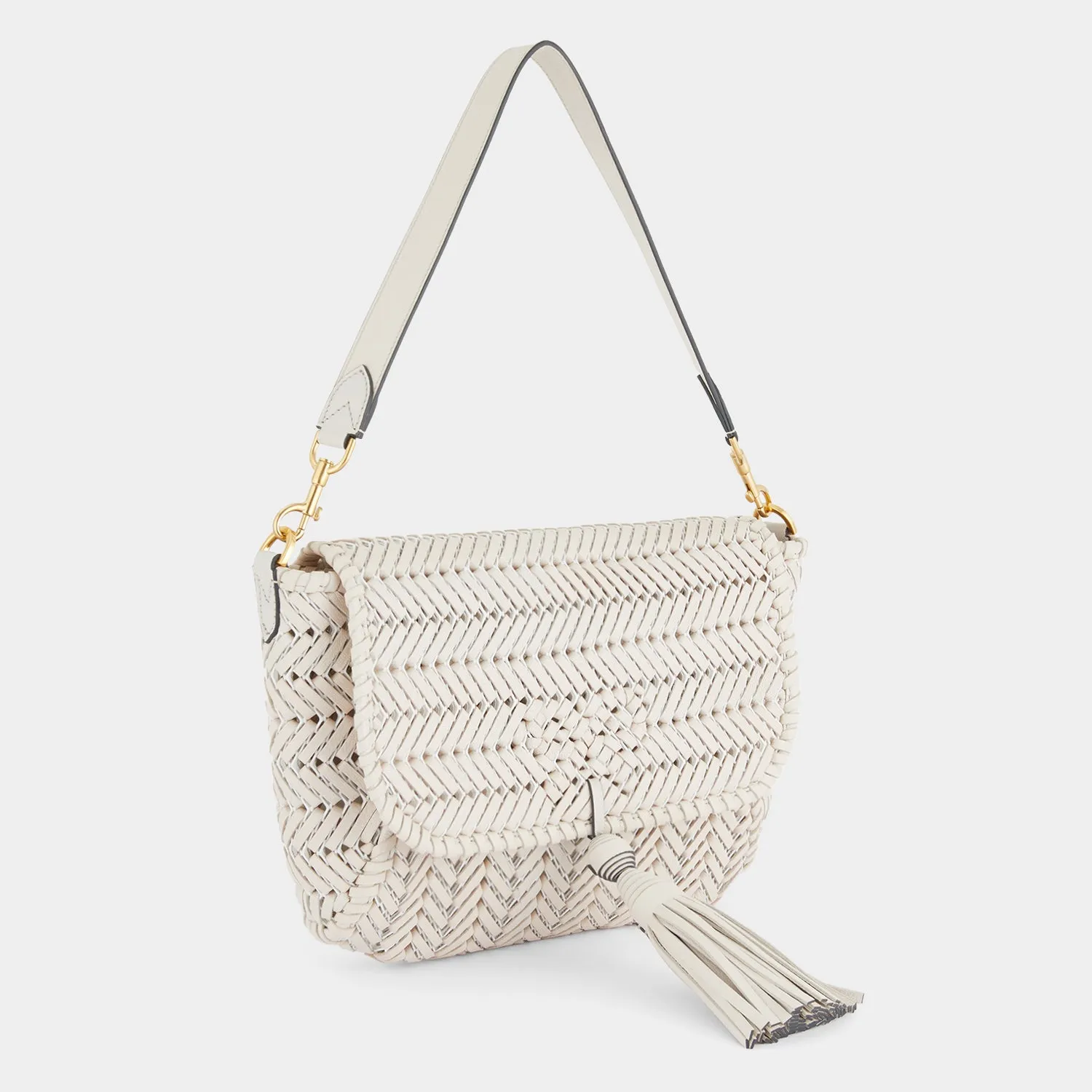 Neeson Tassel Shoulder Bag sold by Anya Hindmarch product image thumbnail 3