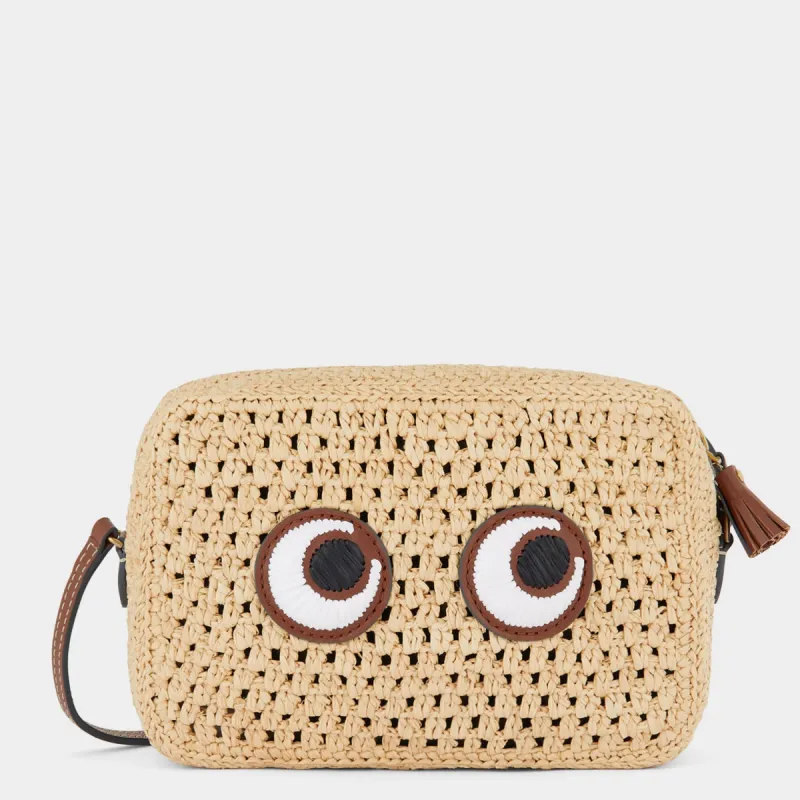 Raffia Eyes Cross-body sold by Anya Hindmarch